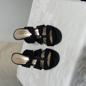 ANTONIO MELANI slip on heels